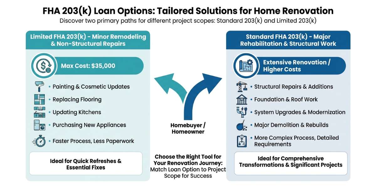 Standard 203(k) vs. Limited 203(k): Which is Right for You?