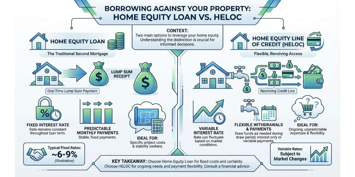 Comparing Fixed-Rate Second Mortgages and HELOCs